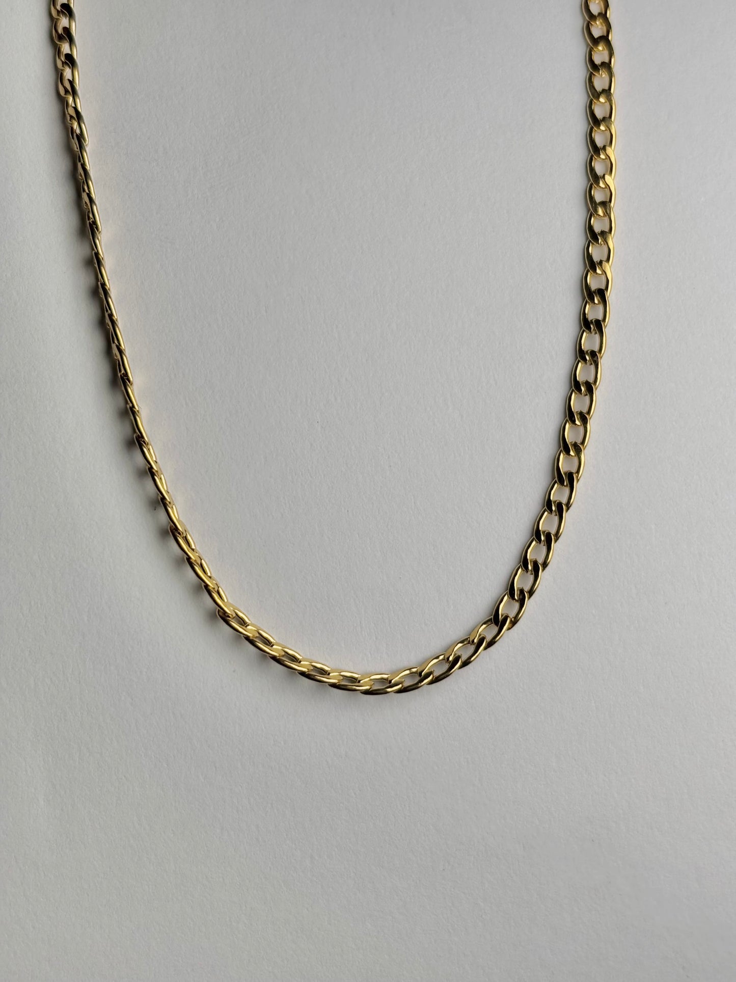Gold Curb Chain