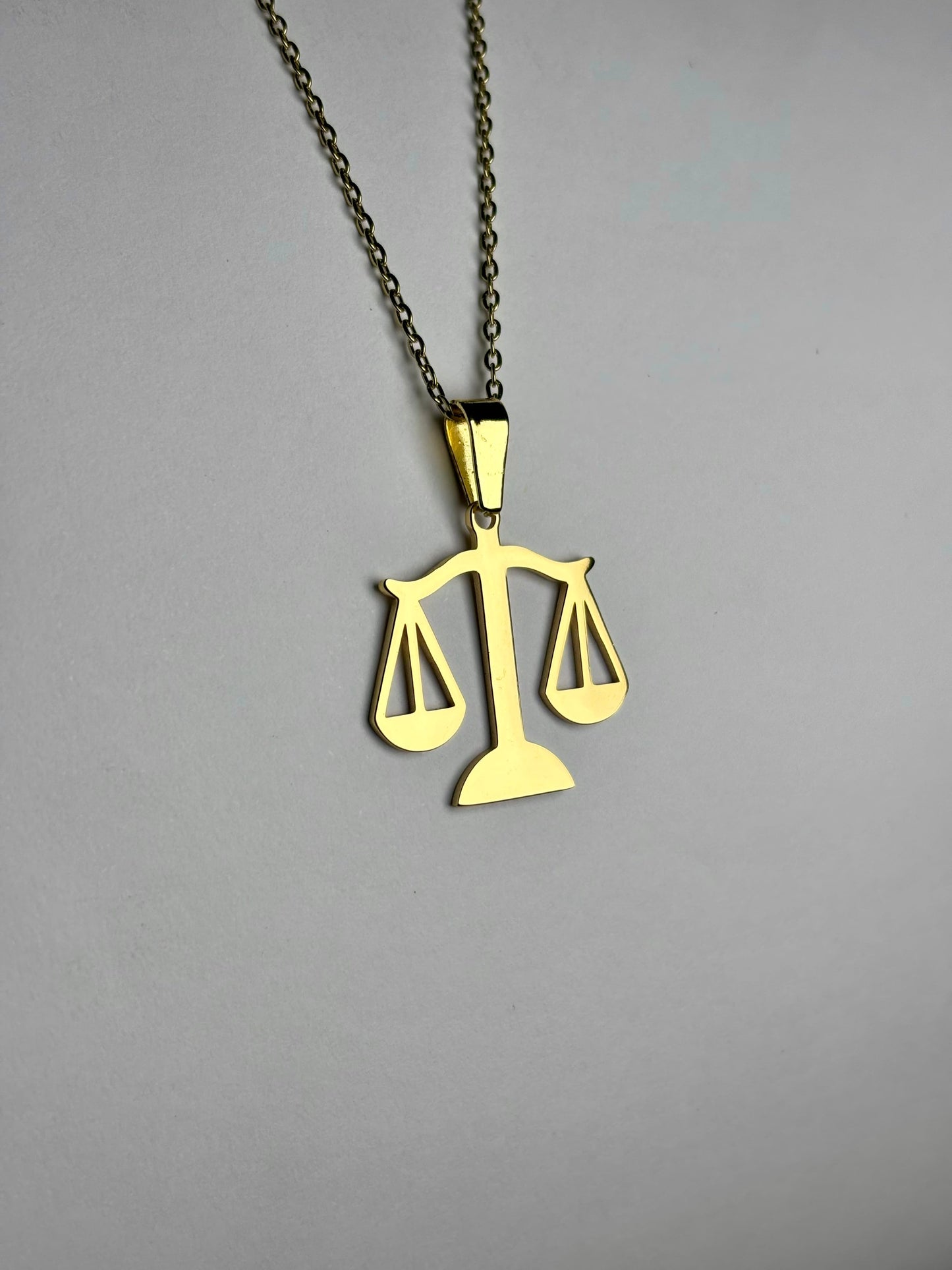 Justice Scales Pendant Chain