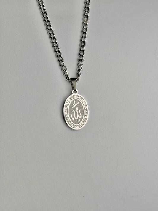 Oval Allah Necklace [Large]