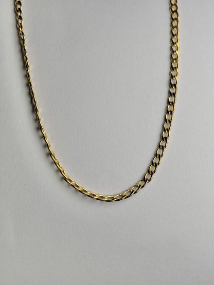 Gold Curb Chain