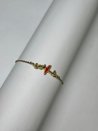 Palestine Bracelet [Golden] | Unisex