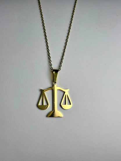 Justice Scales Pendant Chain