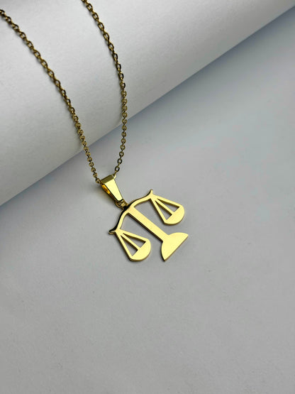 Justice Scales Pendant Chain