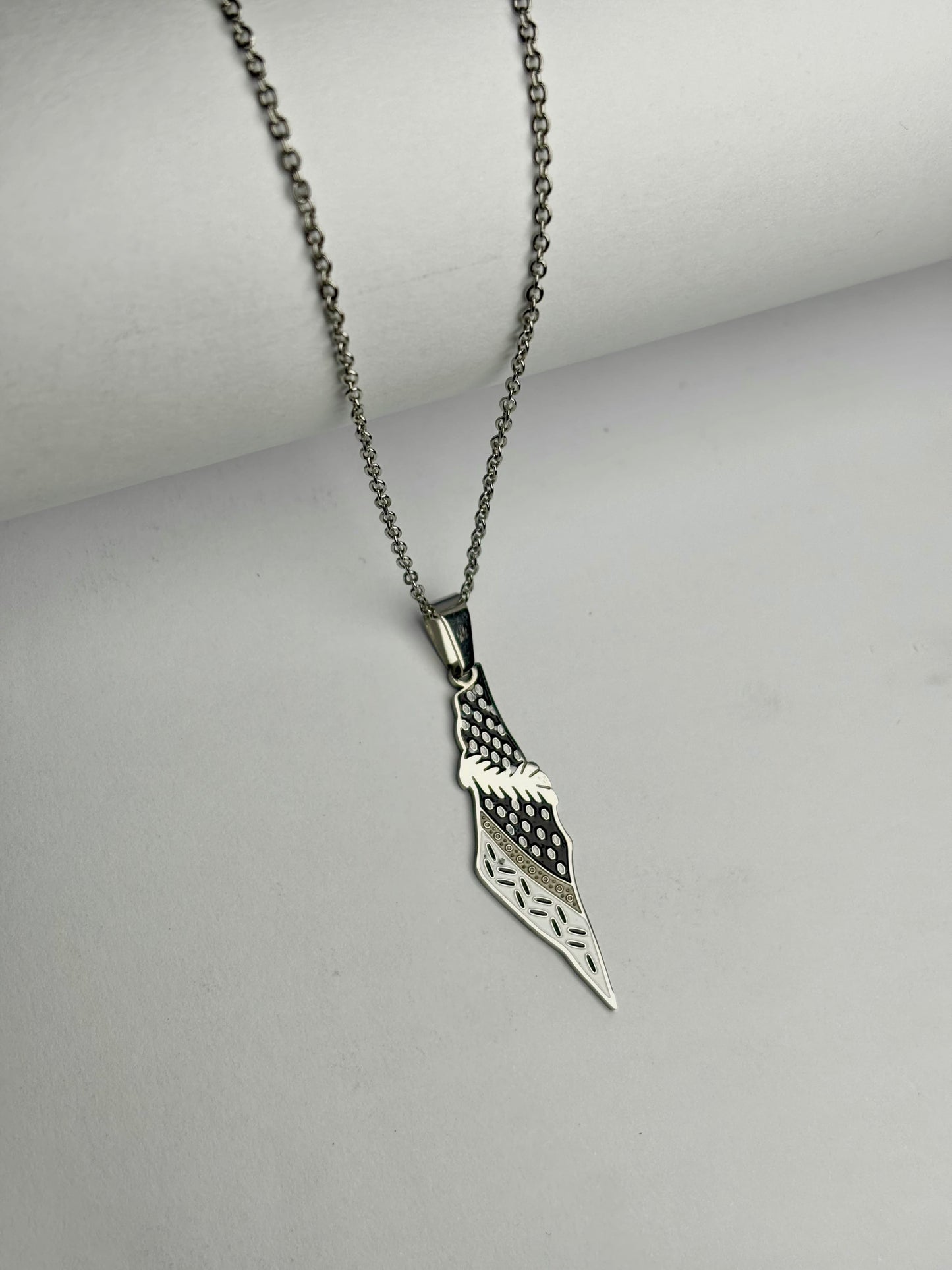 Palestine Map Keffiyeh Necklace