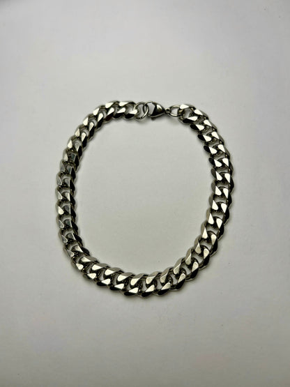 Cuban Curb Bracelet [Silver]