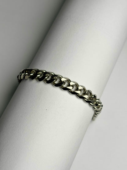 Cuban Curb Bracelet [Silver]