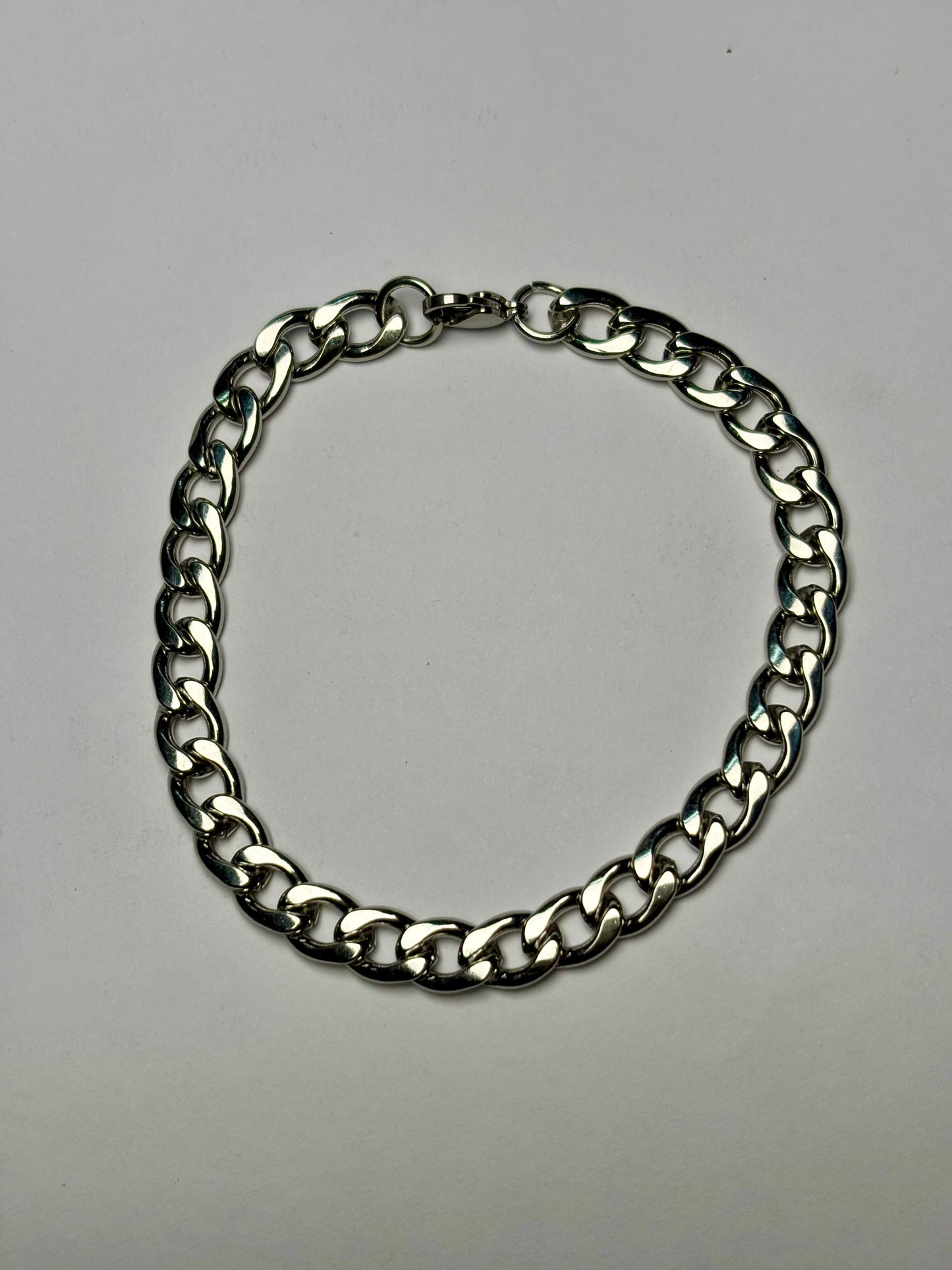 Curved Cuban Bracelet