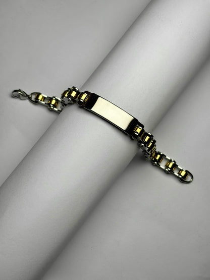 Custom Plate Cuban Bracelet