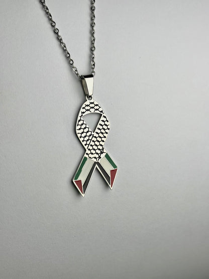 Palestine Scarf Necklace