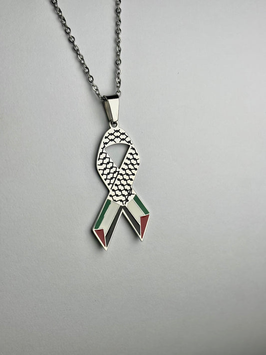 Palestine Scarf Necklace