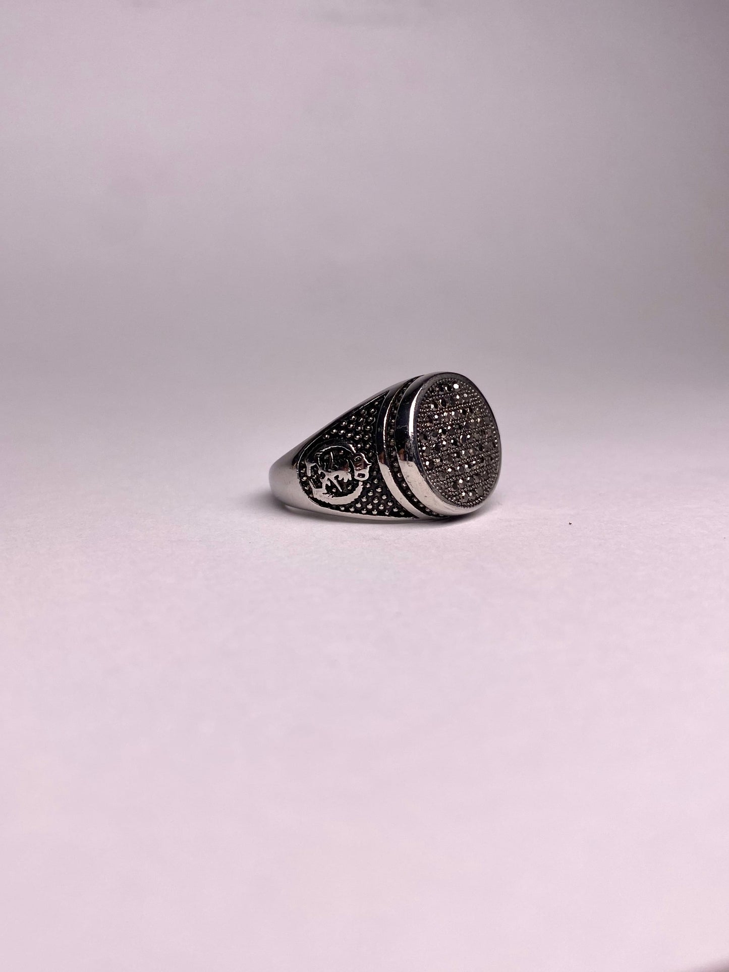 Cubical Zircon Oval Turkish Ring