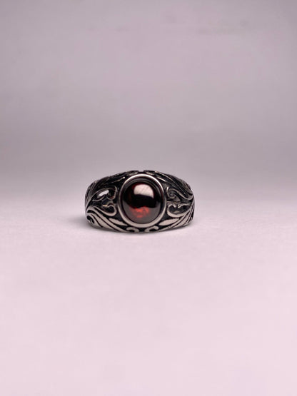 Garnet Stone Ring