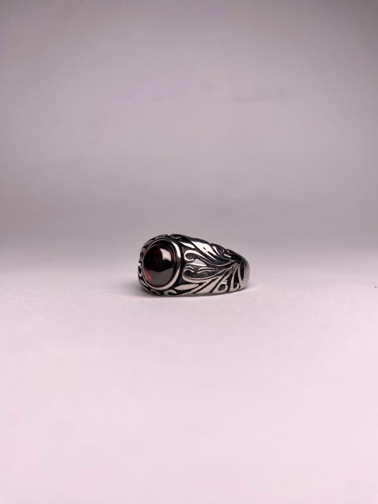Garnet Stone Ring